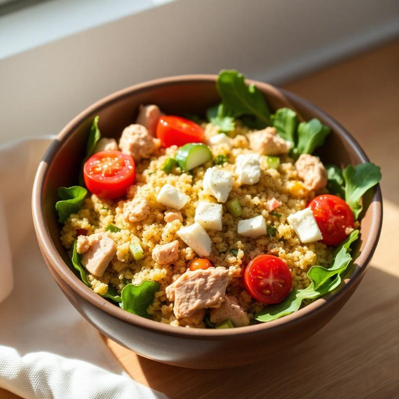 Chicken Quinoa Salad - low FODMAP chicken recipe