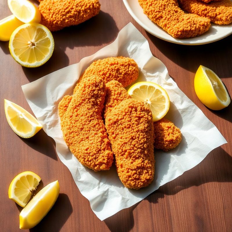 Crispy Gluten-Free Chicken Tenders - low FODMAP chicken recipe