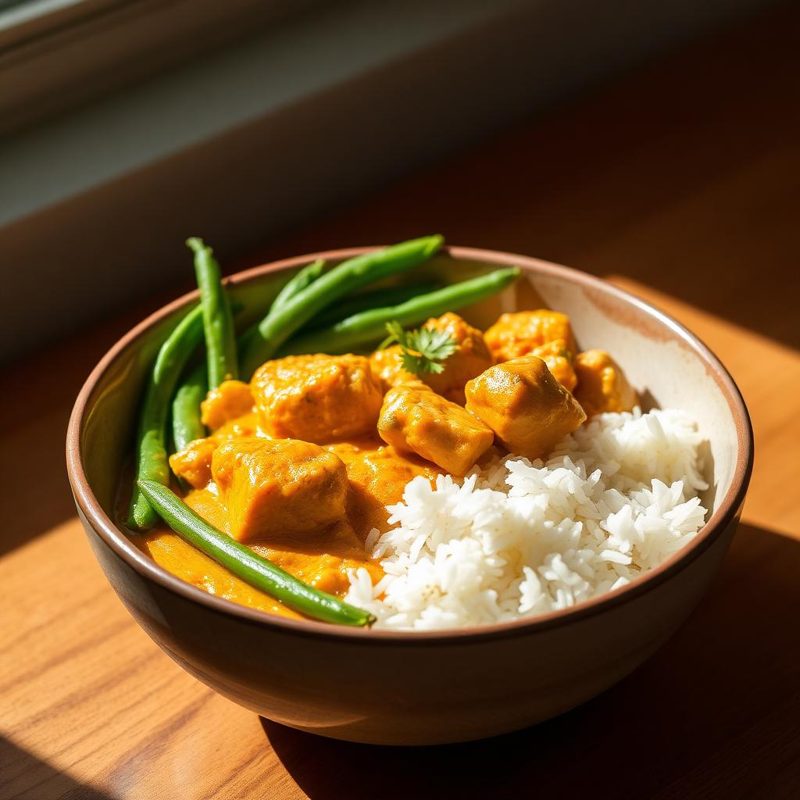 Coconut Chicken Curry - low FODMAP chicken recipe