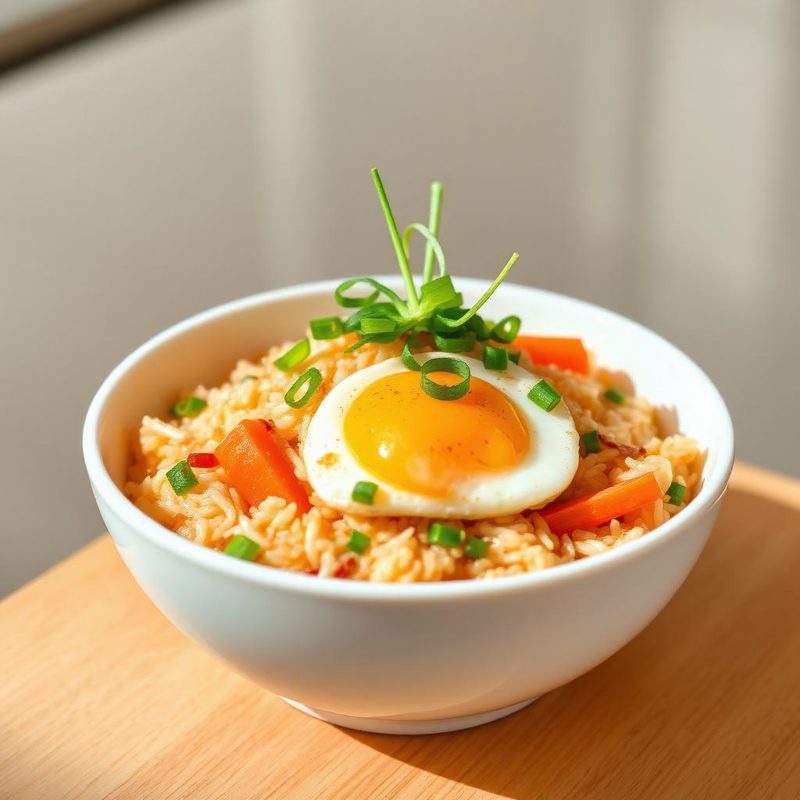 Chicken Fried Rice - low FODMAP chicken recipe