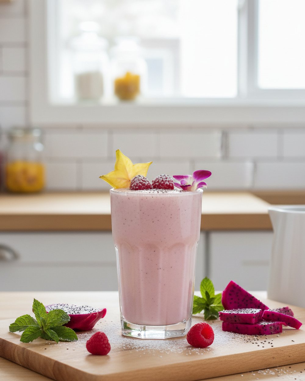 Dragon Fruit Pink Drink – low FODMAP smoothie