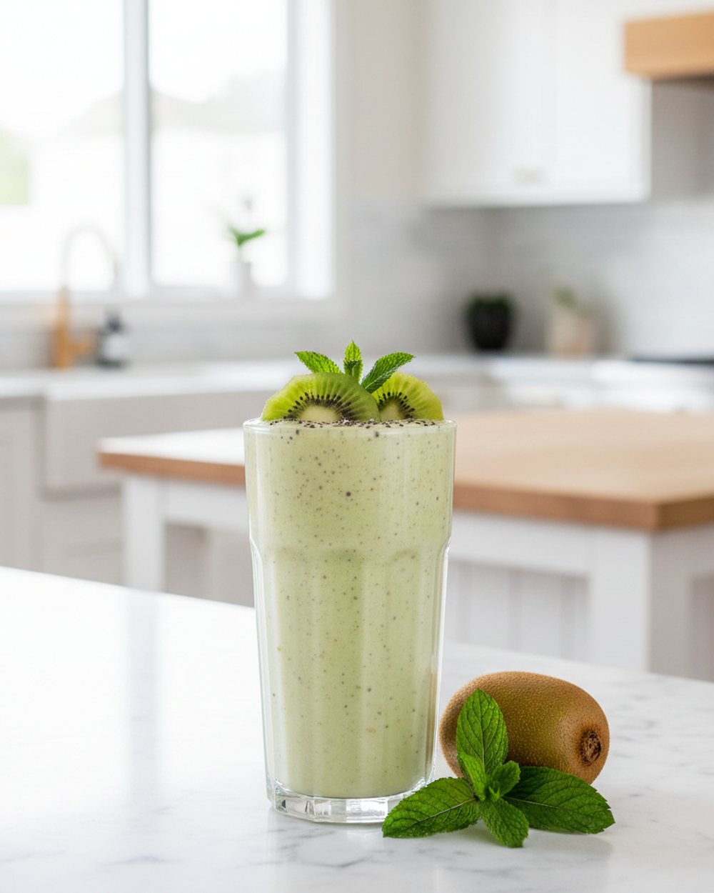 Green Kiwi Vitality Smoothie – low FODMAP smoothie