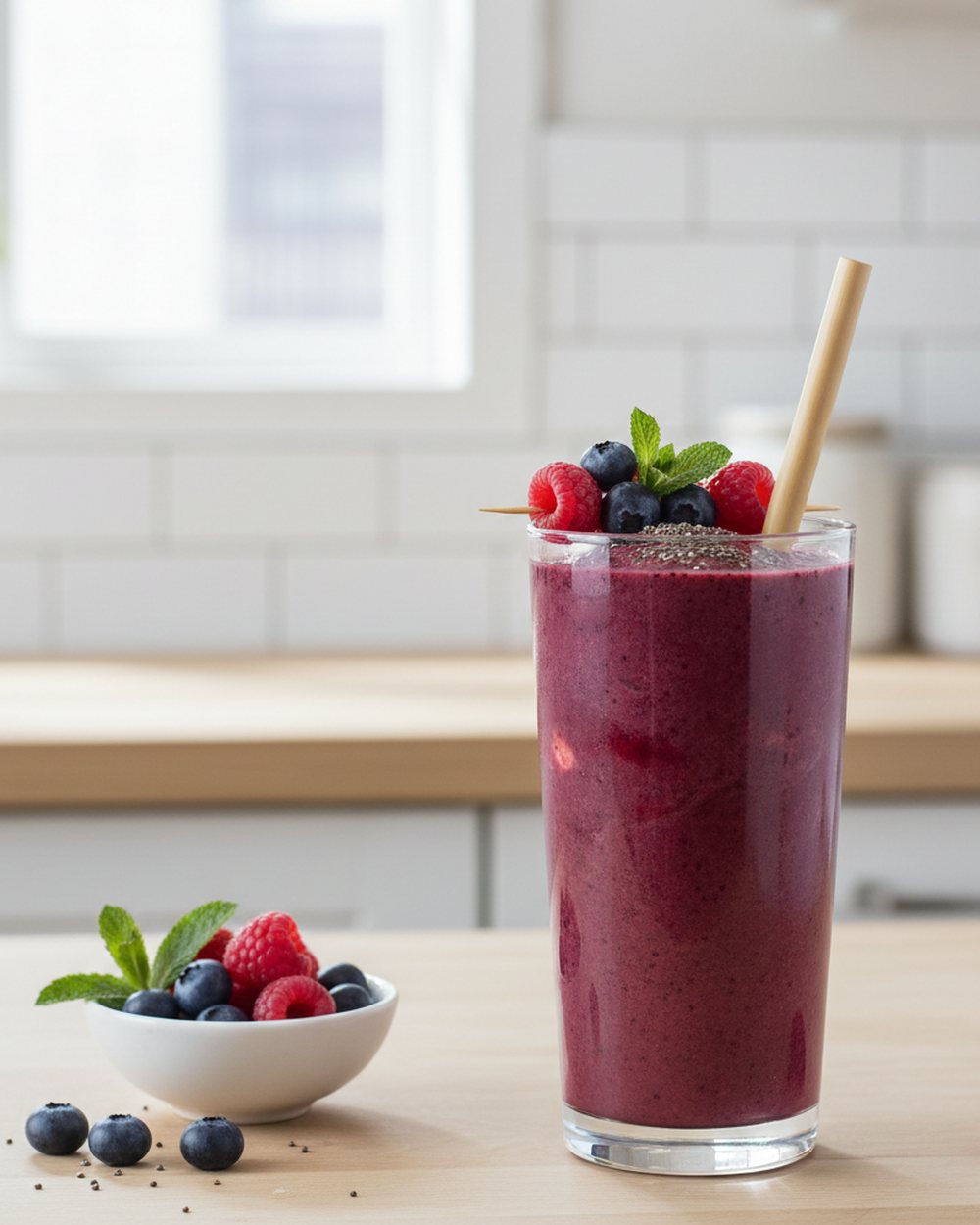 Mixed Berry Antioxidant Blast – low FODMAP smoothie