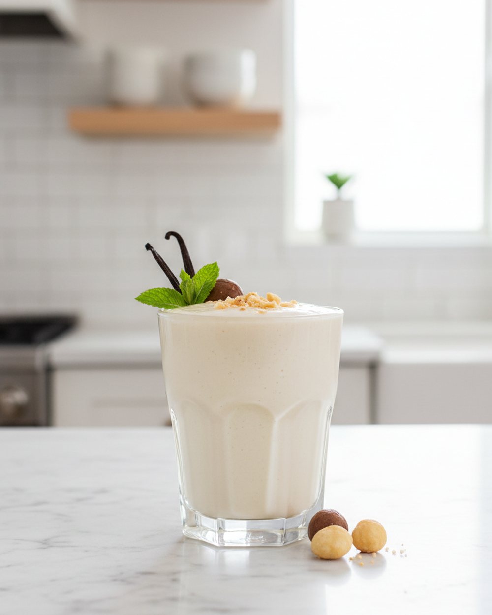 Vanilla Macadamia Keto Shake – low FODMAP smoothie