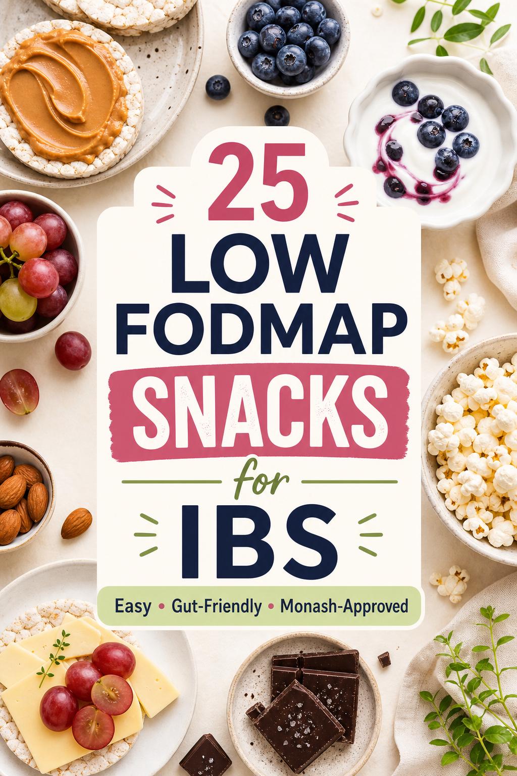 25 Low FODMAP Snack Ideas for IBS: Easy, Gut-Friendly Bites