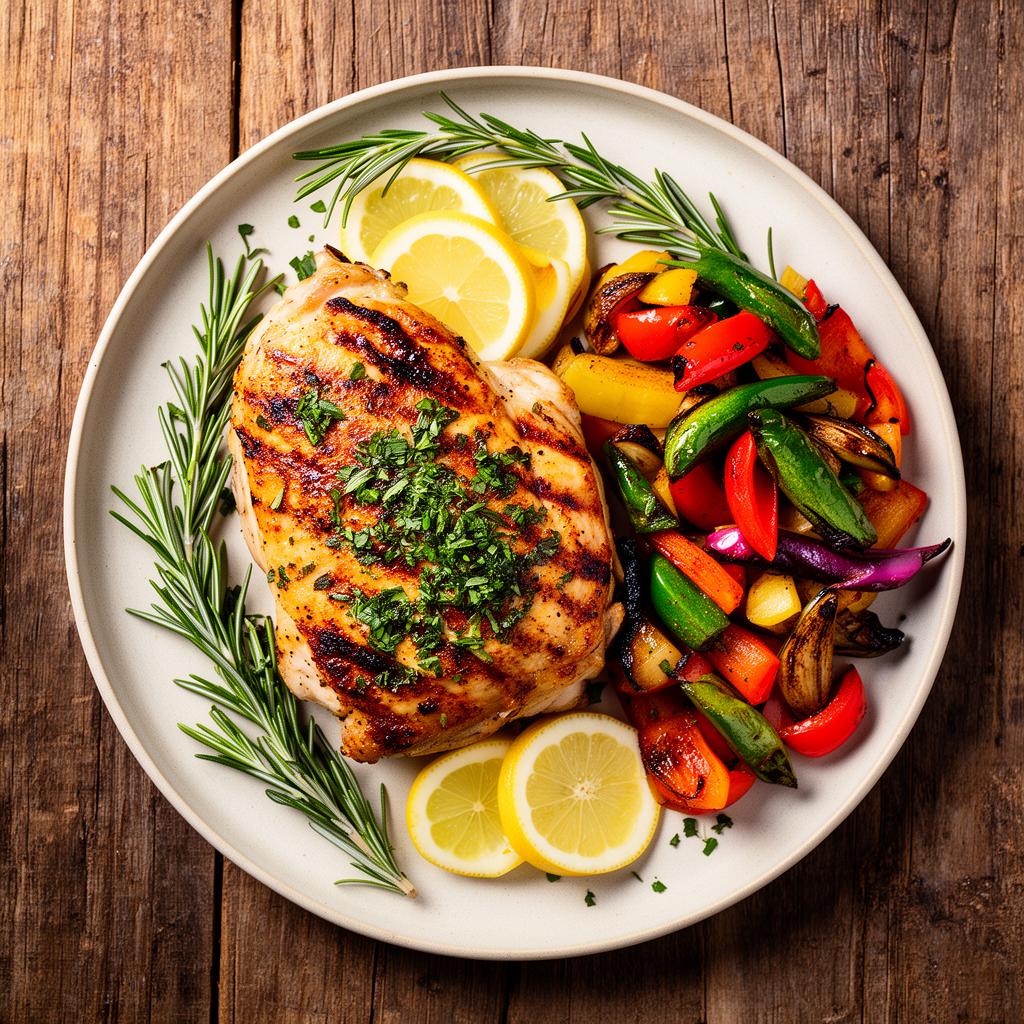 Low FODMAP Herb-Crusted Chicken with Roasted Vegetables — The Ultimate IBS-Friendly Dinner