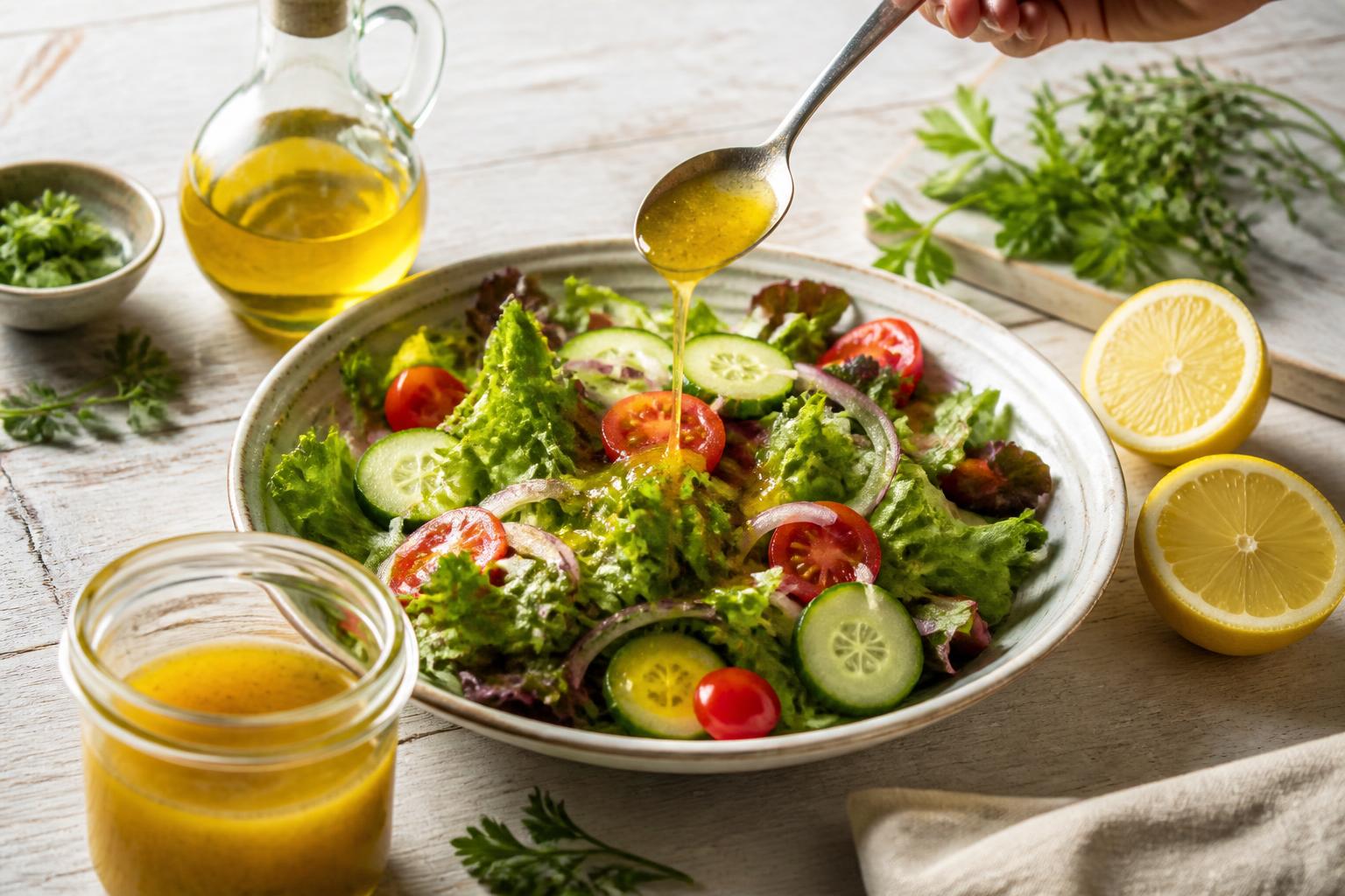 Low FODMAP Salad Dressing (5 Easy IBS-Friendly Recipes)